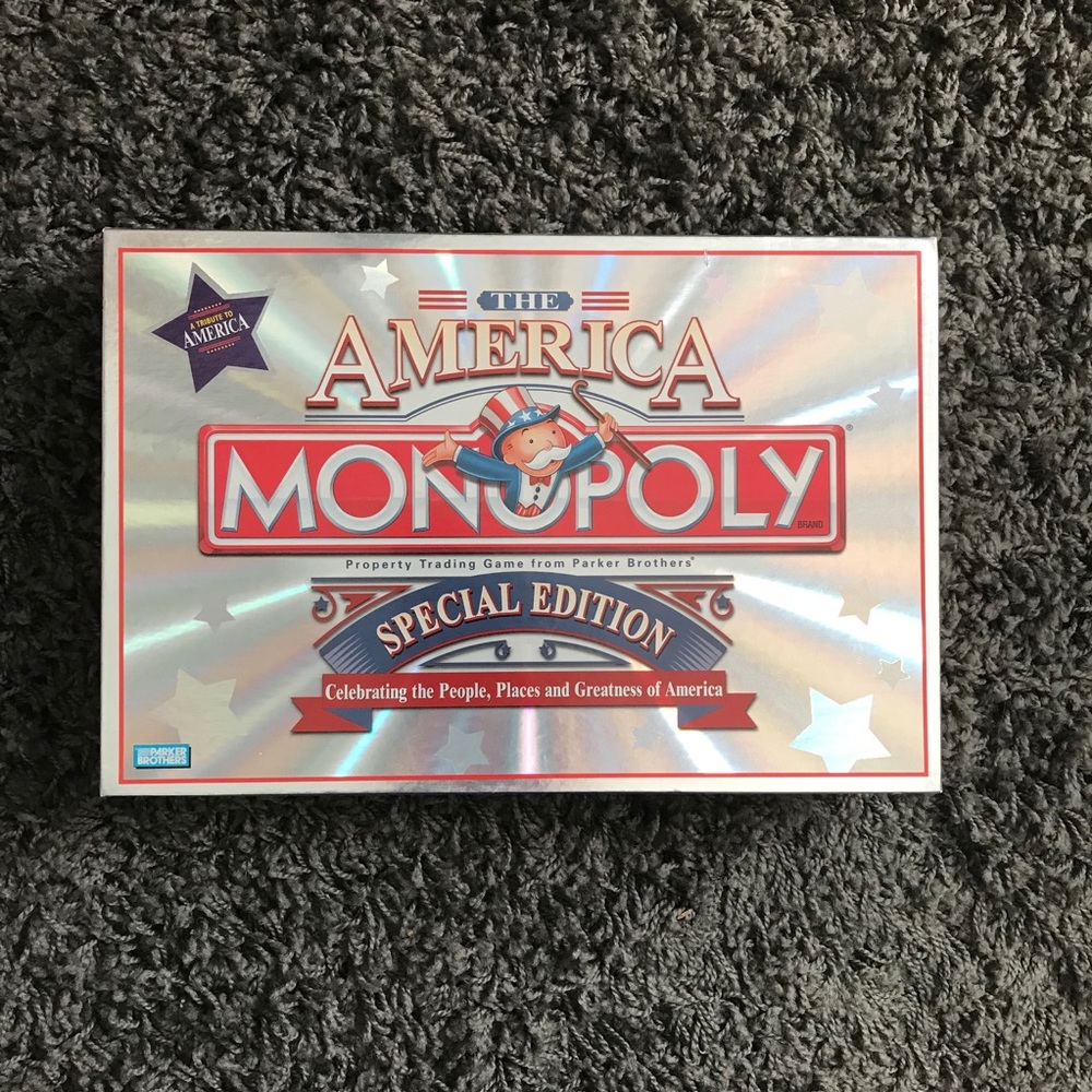 The America Monopoly Board Game!